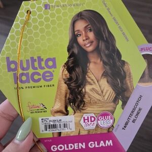 Sensationnel Butta Lace Wig " GOLDEN GLAM" T4/BUTTERSCOTCH BLONDE